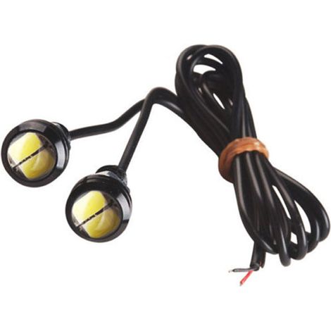 Paire de feux de recul à LED 5730 2-SMD blancs, étanches et à fixation par vis (1/2)