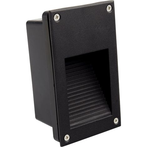 LED Außenleuchte 3W Unterputz Wandmontage Olite 6000K Grau Kaltweiß (1/3)