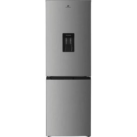 Continental Edison Kühlschrank Gefrierkombination Edelstahl 251 Liter