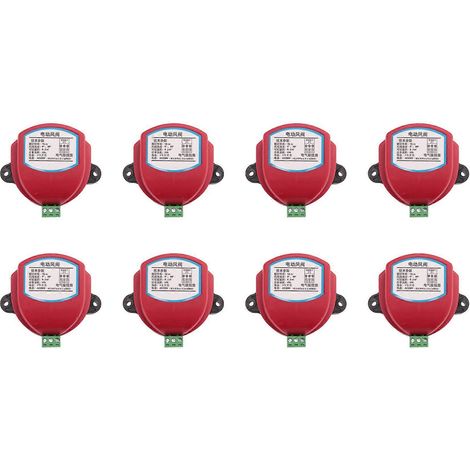 Actionneur 8X 220V, vanne de registre d'air motorisée électrique pour conduit de ventilation, commande de vanne de régulation d'air 1NM pour tuyau de ventilation (1/5)