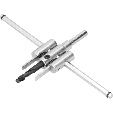 Trousse de coupe circulaire réglable 40-200mm pour bois, outil de bricolage et perçage.