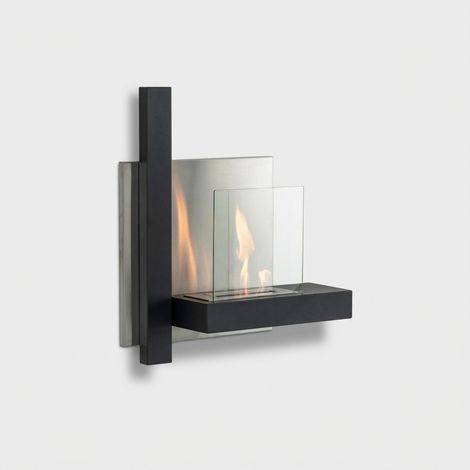 Wand-Biokamin im modernen Design 2 kW Blaze (1/5)