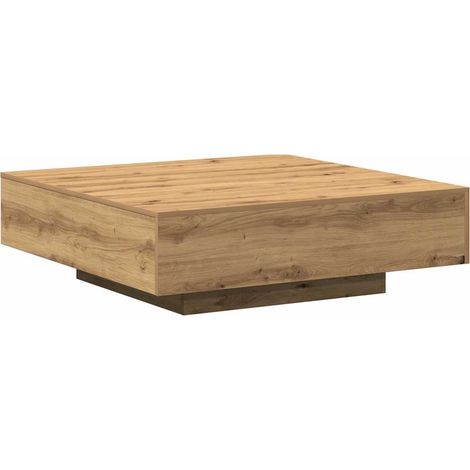 Maison Exclusive - Couchtisch Artisan-Eiche 100 x 100 x 31 cm