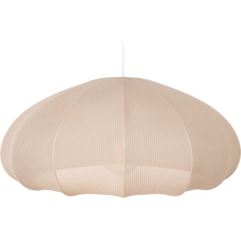 Abat jour en voile écru beige Calyste Diamètre 40cm (1/2)