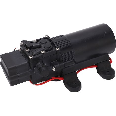 Micro-pompe surpresseur DC 24V 1.5A 36W 0.7GPM 70PSI auto-amorçante à membrane moteur cuivre pour pulvérisation (1/5)