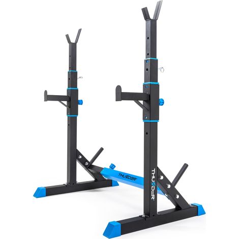 THUNDER CARMI Hantelständer Langhantelständer verstellbar mit Sicherheitsablagen Squat Rack (1/5)