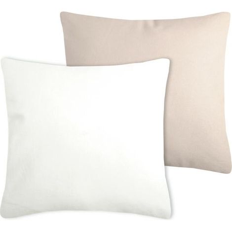 Cuscino DUO 50x50 ecru beige chiaro