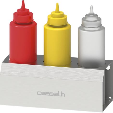 Porte-bouteilles à sauce - 3x1L - Casselin