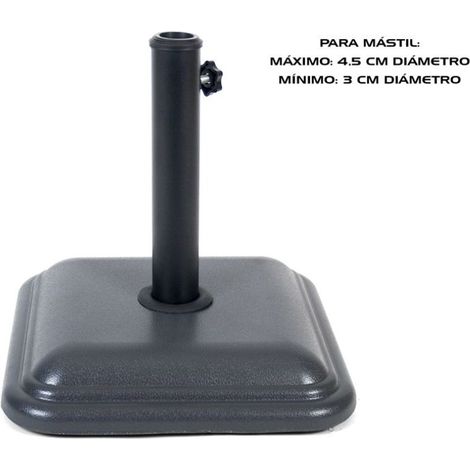 Base per ombrellone 12kg grigio