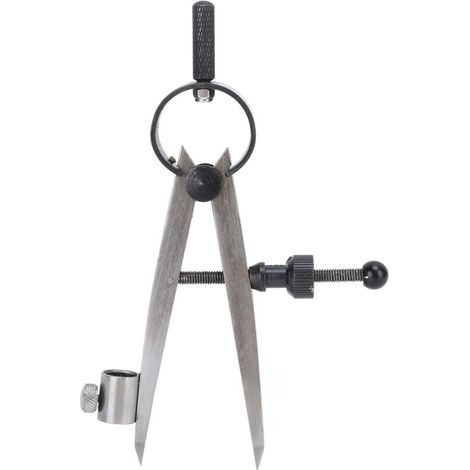 Étrier à Ressort Plat 75mm Ajustable et Verrouillable en Acier avec Porte-stylo (1/5)