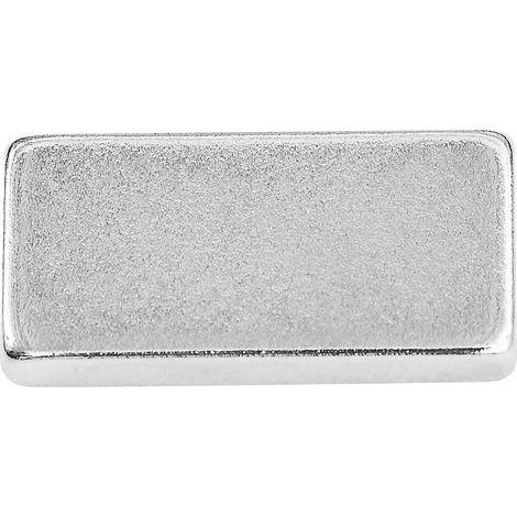 Magnete neodimio rettangolare 20x10x3 forza 4 kg 6 pz