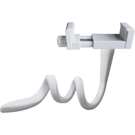 Trépied universel pour appareil photo bébé, blanc, en silicone souple. (1/5)