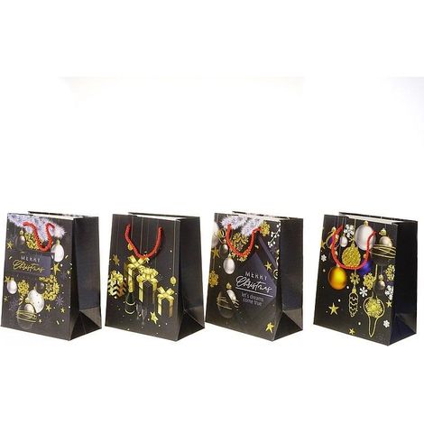 Bolsa de regalo con temática navideña MIX
