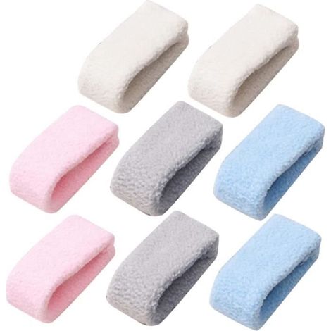 Clip De Fixation Attaches - Couette - Lit - Rose - Gris - Blanc - Bleu (1/4)