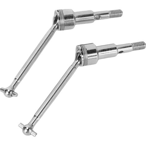 2 Pièces Arbre de Transmission CVD Avant en Métal Voiture RC (1/5)