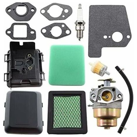 Carburateur pour tondeuse à gazon Honda – Kit complet avec filtre à air et joints – Remplace 17231-ZM0-040 – Compatible HRB216 HRR216 HRS216 HRT216 (1/5)
