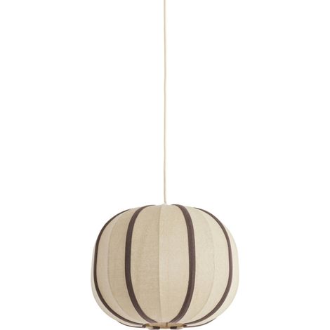 Hängeleuchte - natürlich - Esmiria - textil - Ø 40cm - E27 - (1/4)