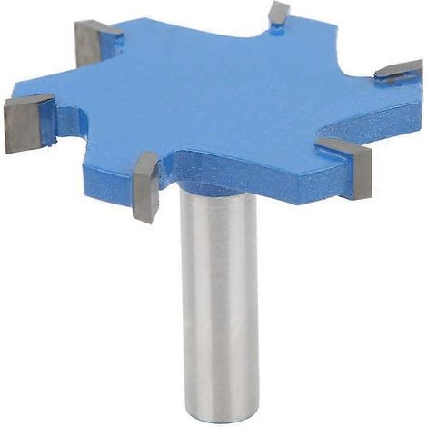 Fraise à bois en forme de T, queue de 12 mm, 6 dents, 65 x 10 mm (1/5)