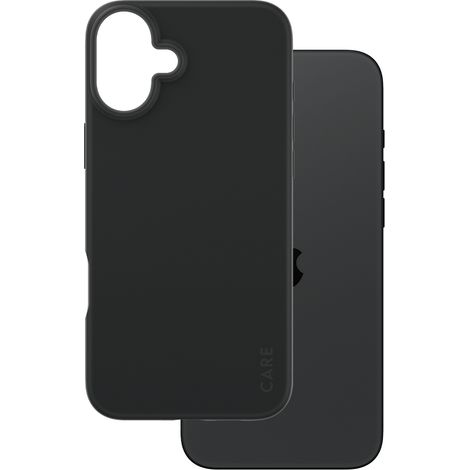 PanzerGlass CARE by ® Fashionable Case Schwarz iPhone 16 Plus, Cover, Apple, Apple - iPhone 16 Plus, Schwarz