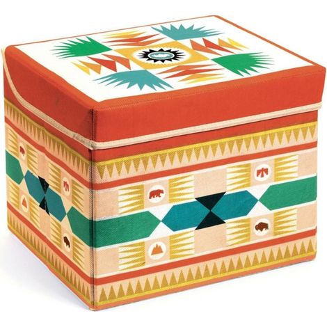 Djeco Aufbewahrung  Hocker Tipi (1/2)