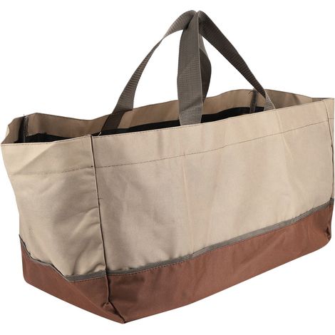 Sac de transport pour bûches et charbon de bois, grande capacité et étanche (1/5)