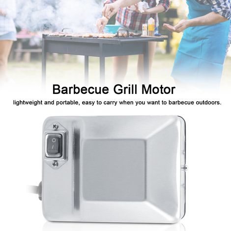 Tragbarer Elektrogrill aus Edelstahl, robuster 220-V-Motor mit EU-Stecker, langlebiger Grill für Garten und Camping (1/5)