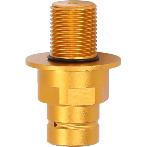 Adaptateur CO2 en cuivre pour machines à soda Terra for Art Quick Connect, connecteur M18x1,5 doré (1/5)