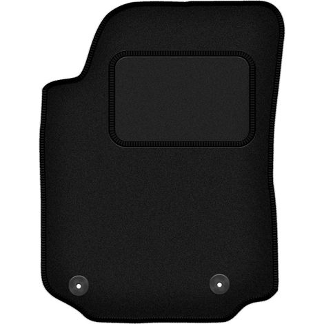 Tapis de sol conducteur en velours noir pour : Audi A6 C4 berline, break, Avant (1994-1997)