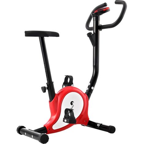 Heimtrainer mit Riemenantrieb Rot