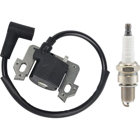 1 Bobine d'allumage, Bougie d'allumage, Moteur Honda GC135, Compatible 0500-ZL8-004, Tondeuse à gazon (1/4)