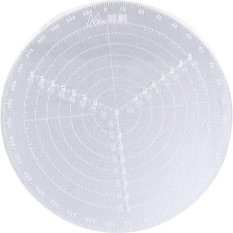 Outil 20 Cm pour Acrylique de Centrage Tour à Bols Blanc (1/5)