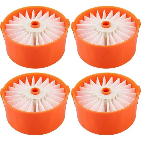 Lot de 4 filtres de rechange pour aspirateur Black + Decker BSV2020G sans fil et accessoires (1/5)