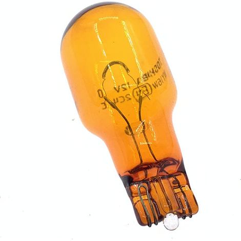 Automotive lamp holder suitable for parking lights, daytime running lights, T10 lighting cables and side marker light interfaces Toyota Land Cruiser - single bulb (amber).