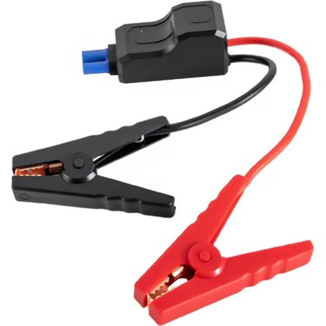 Démarreur de voiture intelligent, 12 V-24 V, 650 A, pince de démarrage d'urgence pour voiture, pince standard (1/5)