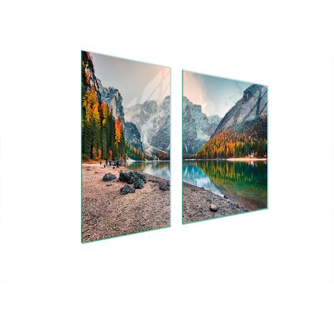 Plateau en verre et planche à découper 100x52 (1/5)