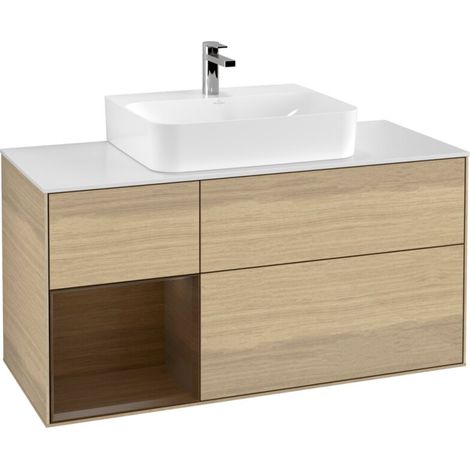 Villeroy & Boch G161GNPC meuble sous-lavabo Finion G16 (1/2)