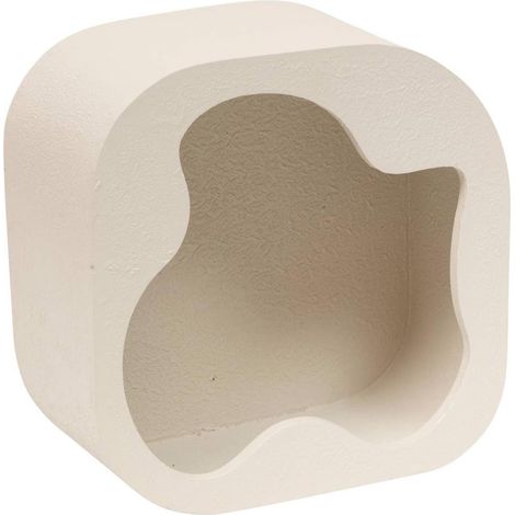 Étagère Murale Design "Evy" 28cm Blanc (1/2)