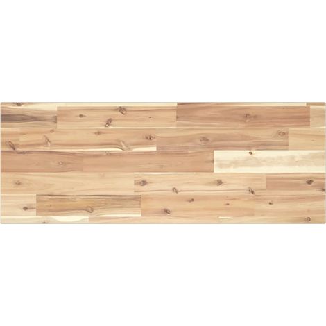 Maison Exclusive - Schweberegal 80x30x2 cm Massivholz Akazie Unbe