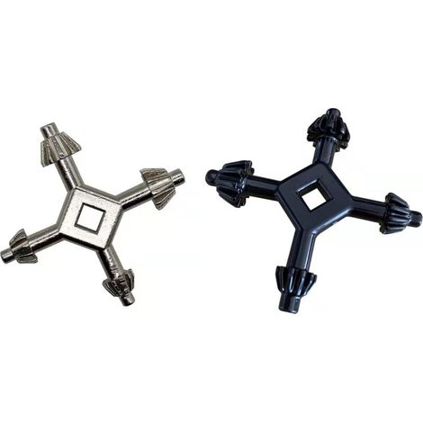 Clé universelle 4 voies pour mandrin de perceuse, clé 4 en 1 pour perceuse, clé pour mandrin de perceuse, perceuse