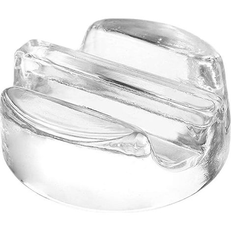 Poids en verre pour fermentation avec poignée ergonomique. Couvercle en verre épais pour bocaux Mason.-6.8x6.5cm-Transparent (1/4)