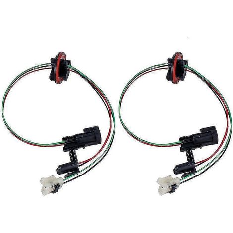 Faisceau de câblage pour phares (2 pièces) pour Ram 1500, 2500, 3500, 4500 et 5500 (2009-2017), phares halogènes quadruples, référence 68193062AA (autoroute). (1/4)