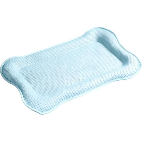 Tapis rafraîchissant pour chien, 41,9 x 57,9 cm, lavable en forme d'os – Tapis de couchage rafraîchissant pour animal domestique – Pour intérieur et extérieur, maison, balcon, voiture, voyage (1/5)