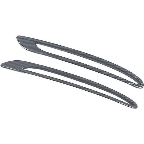 Pour Mercedes-Benz Classe C W206 (2022) : Cache de feu antibrouillard arrière ABS, enjoliveur, réflecteur et cadre décoratif en carbone. (1/5)