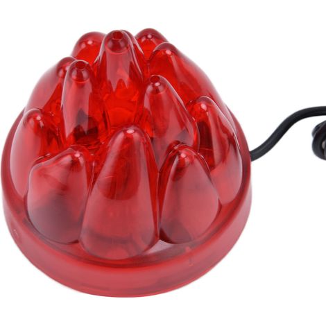 Éclairage LED pour aquarium, oxygénation, couleurs vives, décoration pour aquarium, prise UE 110-240 V, coque rouge, lumière rouge (1/5)