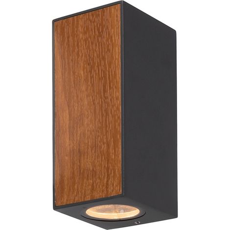 Aplique  de pared para exterior de la serie BERET acabado en gris MANTRA (1/5)