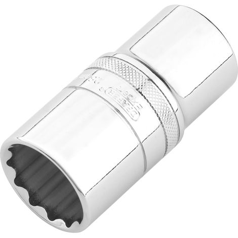 Draper 22425 Draper Expert HI-TORQ 12-Point Metric Deep Socket, 1/2"" Sq. Dr., 28mm (1/2)