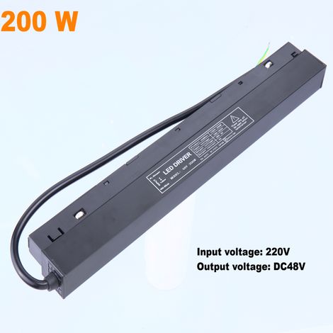 Jandei - Fuente transformador 48V para carril magnético 200W