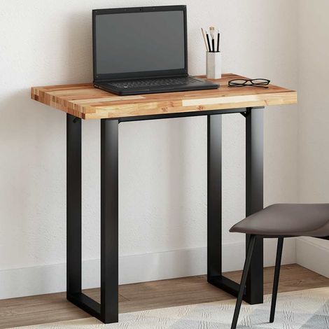 Tischplatte Rechteckig 60x50x4 cm Massivholz Akazie