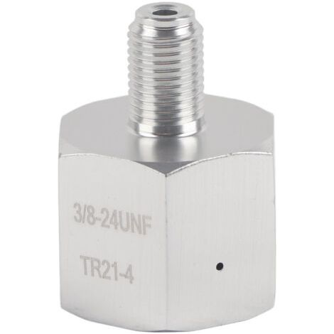 Adaptateur CO2 pour fût de bière brassé à domicile, Mini régulateur d'eau gazeuse 3/8-24UNF à 6ACME-6G