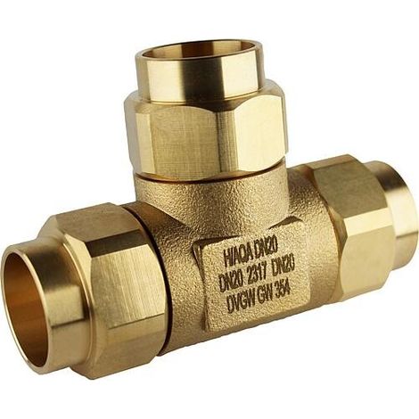 Pièce en T AQA+ DN25 (1") (1/2)
